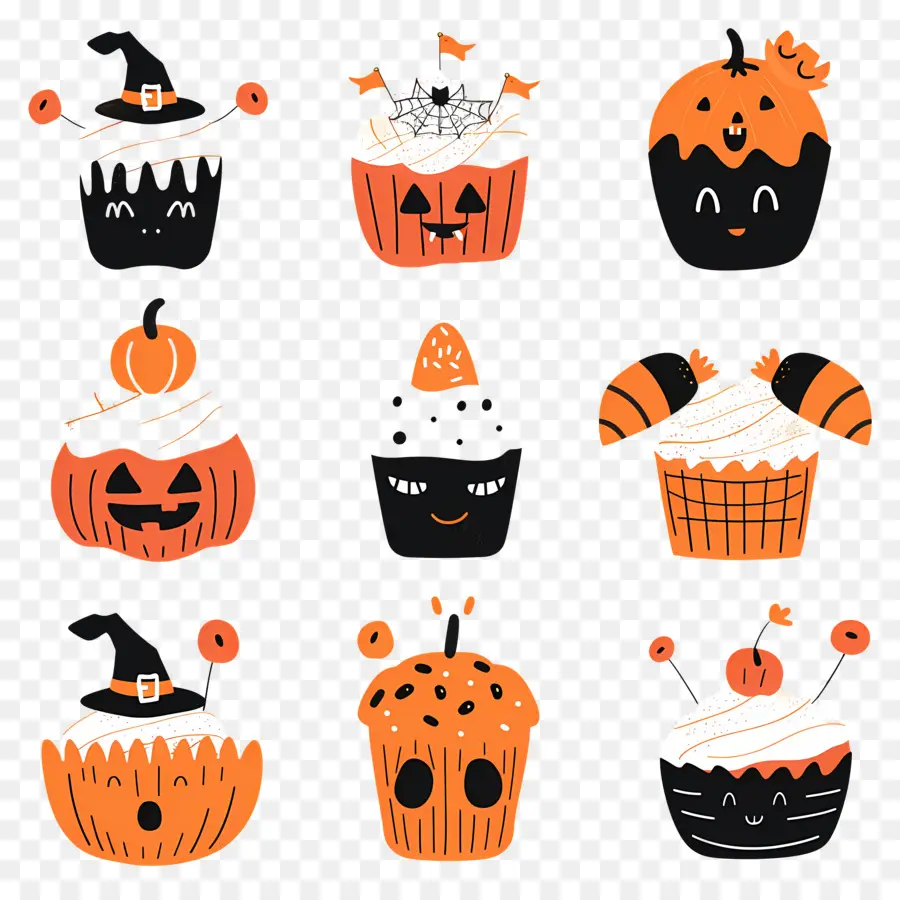 Bolinhos De Halloween，Gato PNG