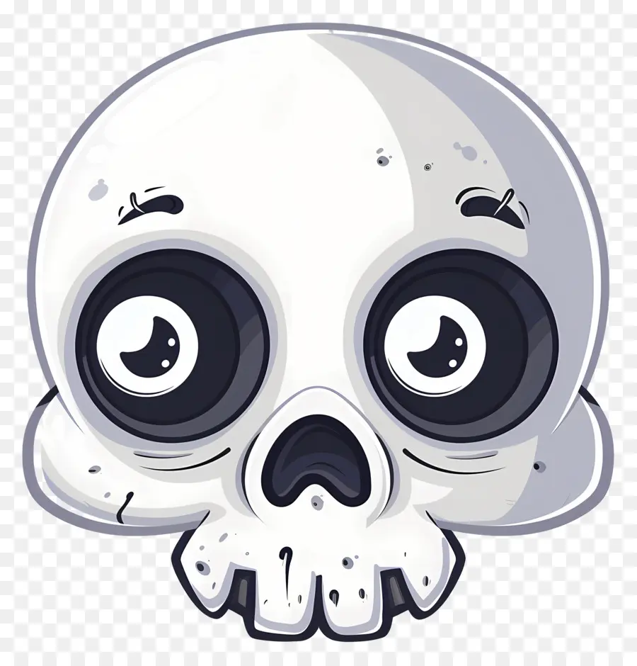 Caveira De Halloween，Crânio Azul Escuro PNG