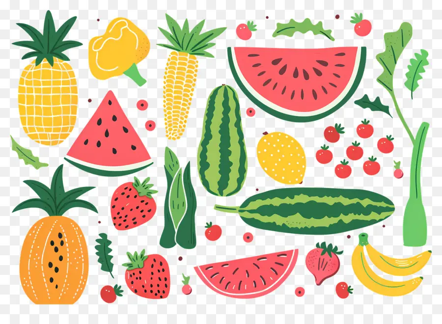 Fundo Alimentar，Frutas E Legumes PNG