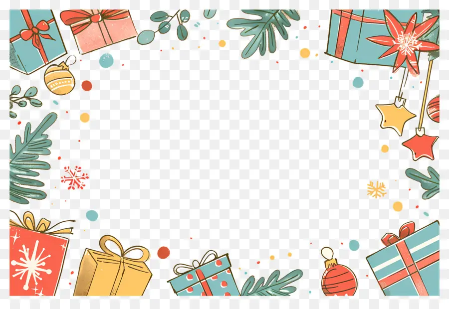 Fundo De Natal，Árvore De Natal E Presentes PNG