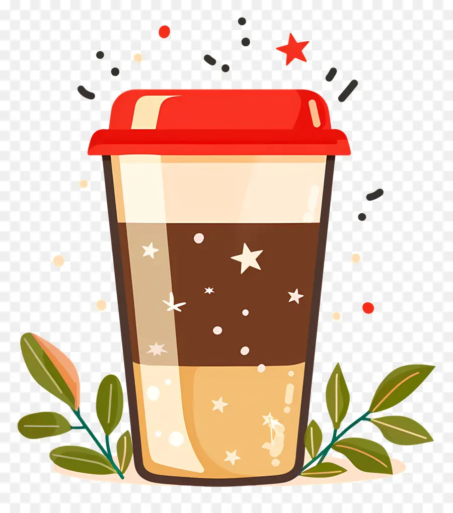 Xícara De Café，Xícara De Café Com Círculo PNG