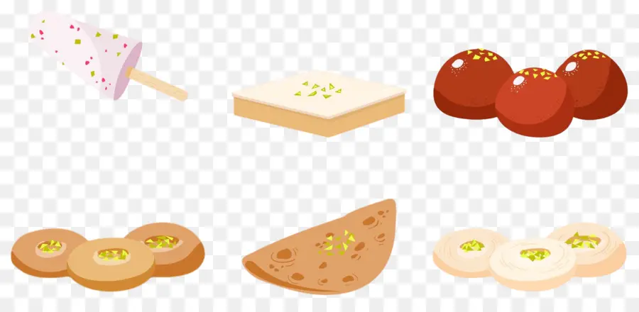 Doces Indianos，Kulfi PNG