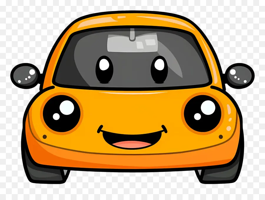 Carro De Desenho Animado，Bonitinho PNG