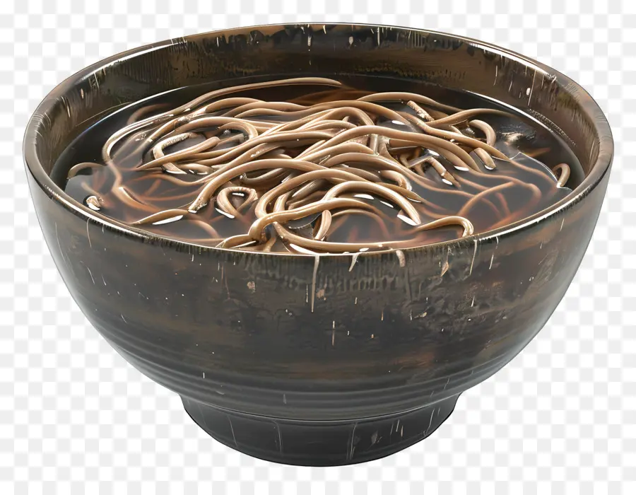 Macarrão Soba，Macarrão Em Caldo PNG