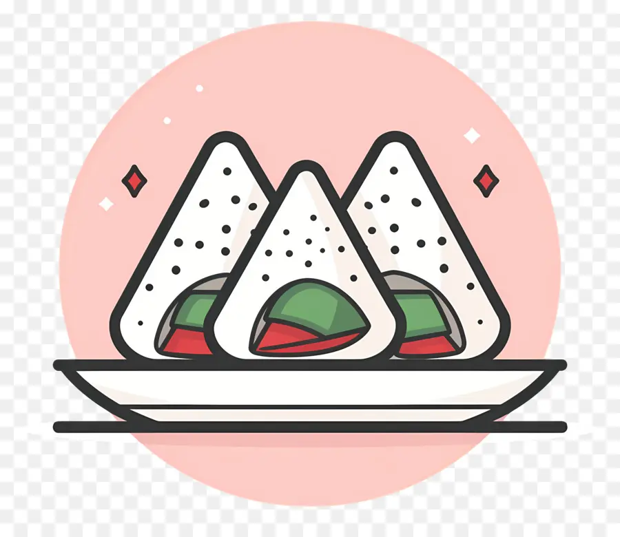 Umeboshi Onigiri，Onigiri PNG