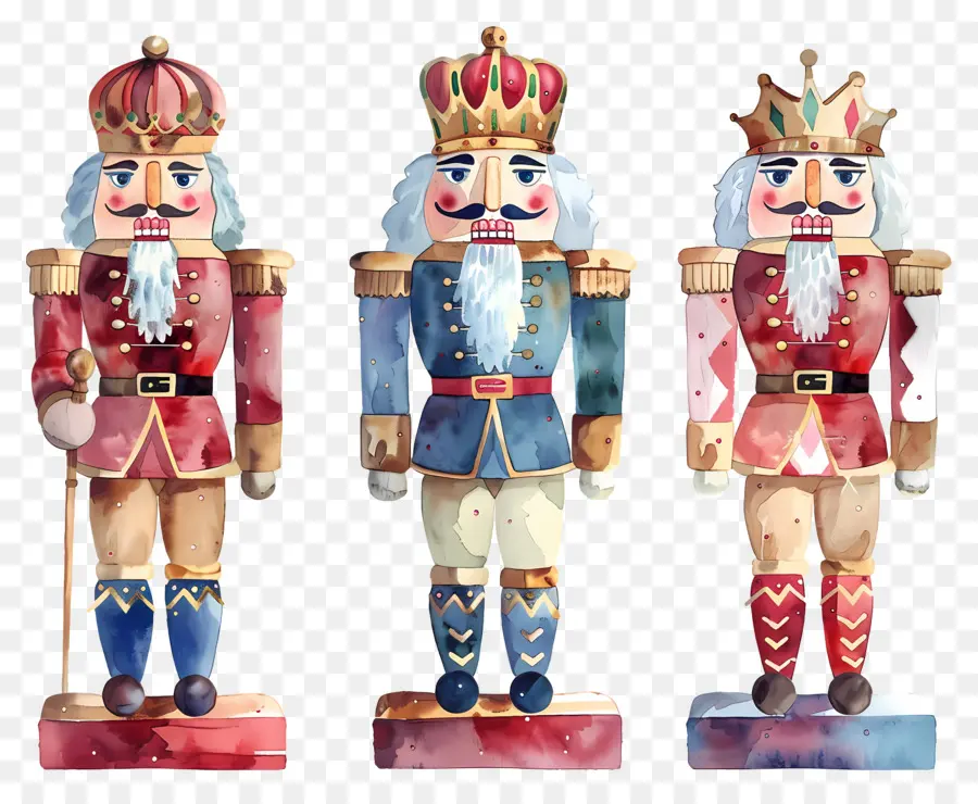 Quebra Nozes De Natal，Quebra Nozes Colorido PNG