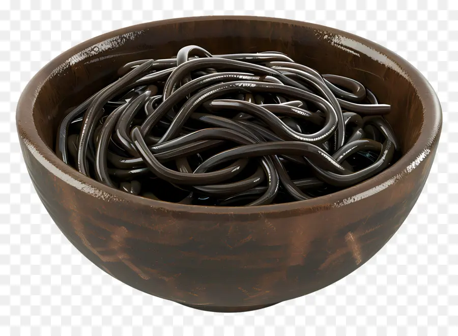 Macarrão Soba，Macarrão Preto PNG