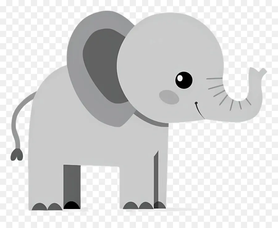 Elefante Fofo，Elefante De Desenho Animado PNG