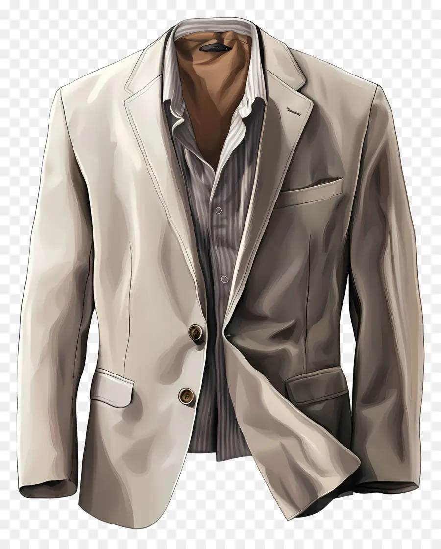 Blazer，Paletó Branco PNG