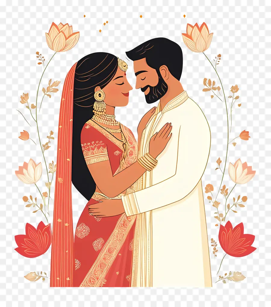 Casal De Noivos Indianos，Casal PNG