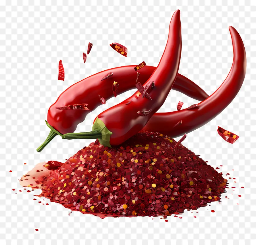 Pimenta Em Pó，Pimentão Vermelho PNG