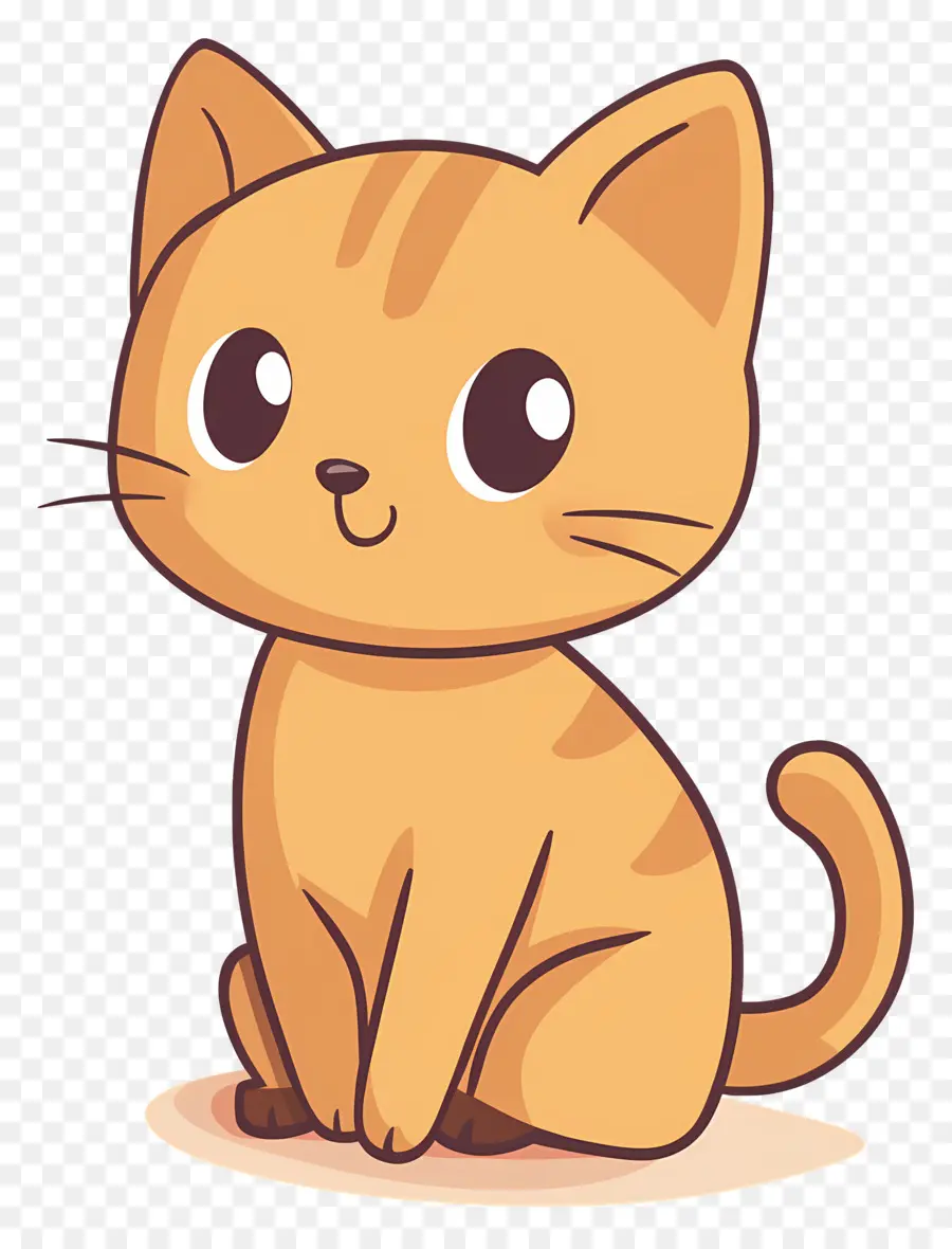 Desenho De Gato，Gato Fofo PNG