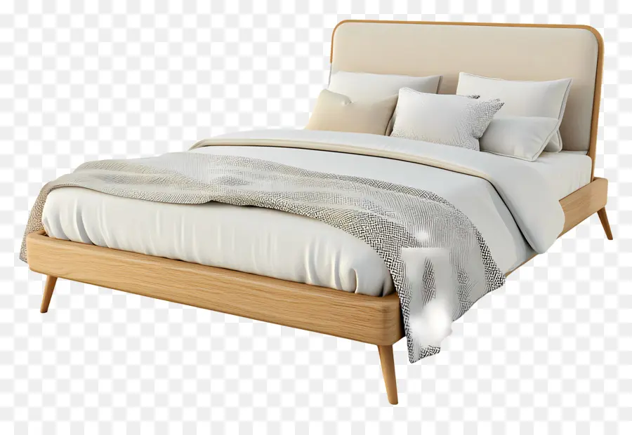 Cama Aconchegante，Cama Moderna PNG