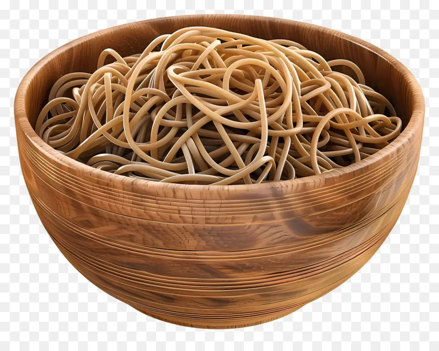 Macarrão Soba，Macarrão Marrom PNG