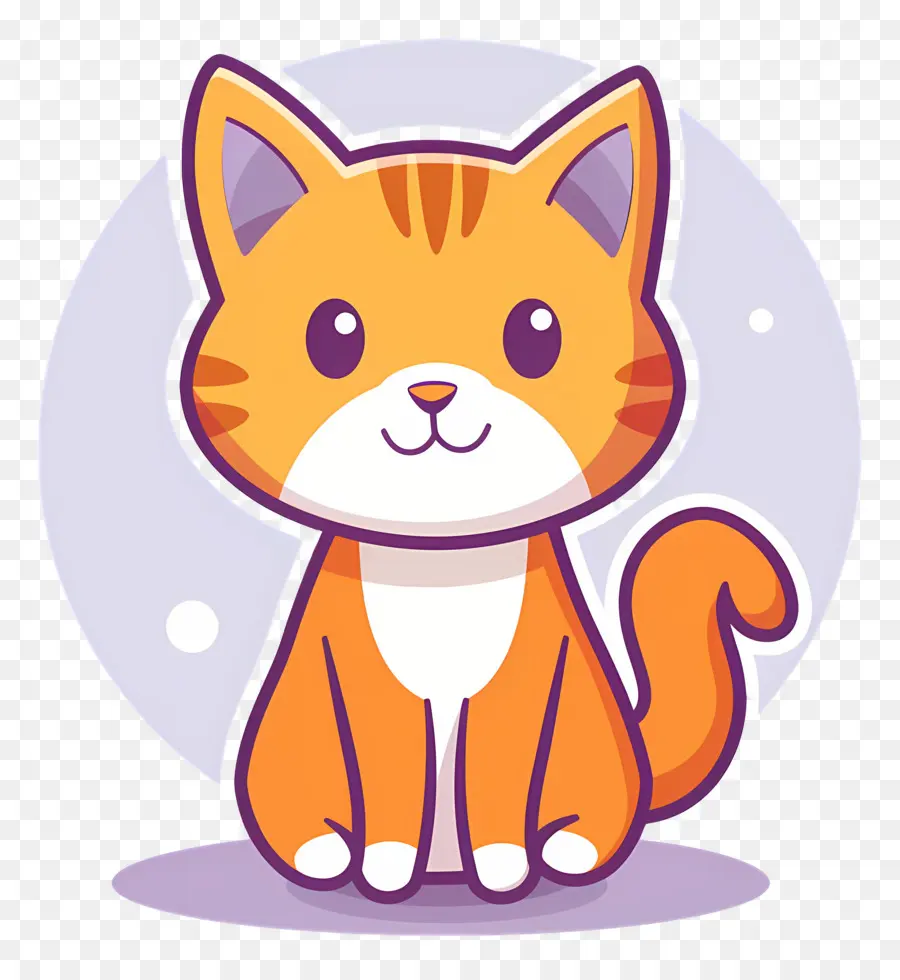 Desenho De Gato，Gato Fofo PNG