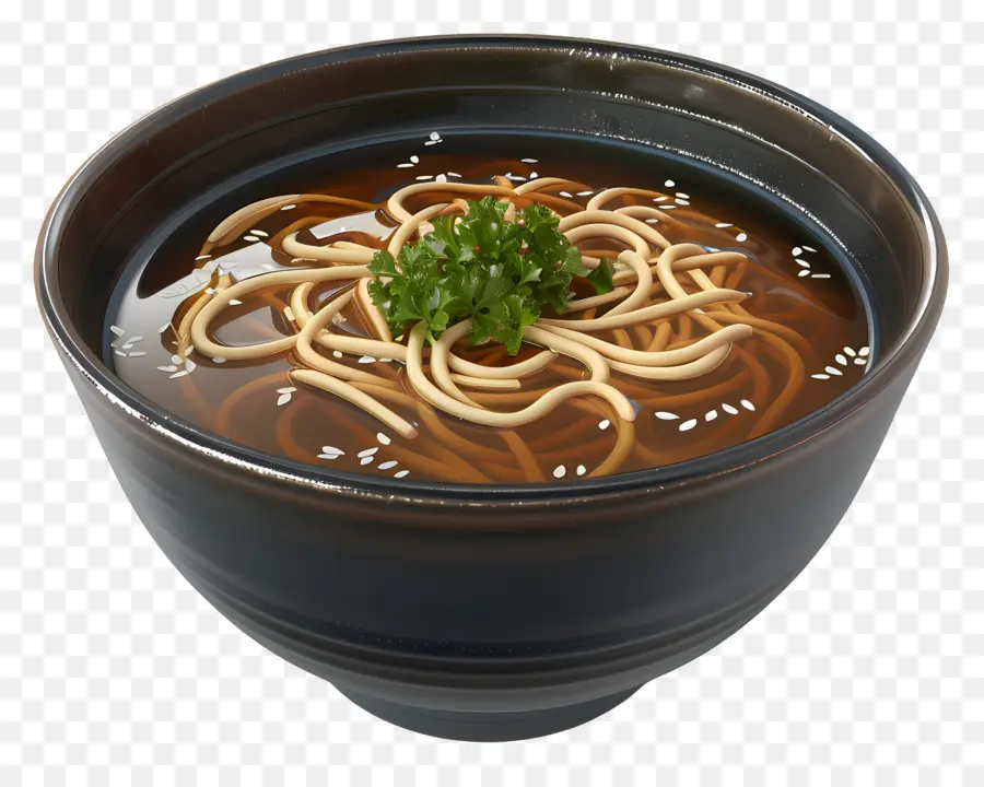 Macarrão Soba，Tigela De Macarrão Udon PNG