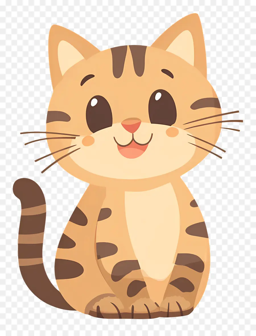 Desenho De Gato，Gato Fofo PNG