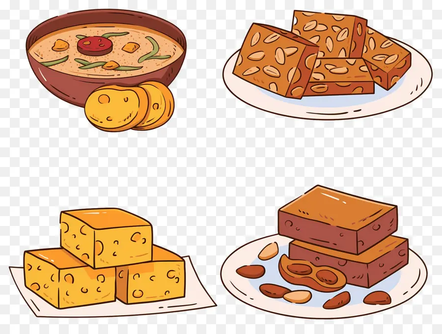 Doces Indianos，Doces Sortidos PNG