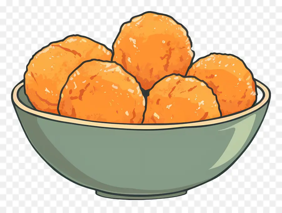 Doces Indianos，Bolas Laranja PNG