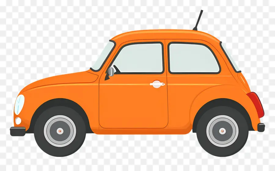 Carro De Desenho Animado，Carro Amarelo PNG