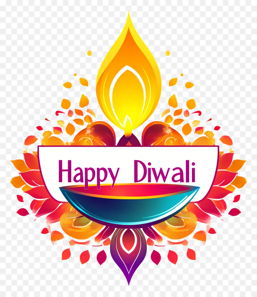 Feliz Diwali，Lâmpada Diwali PNG