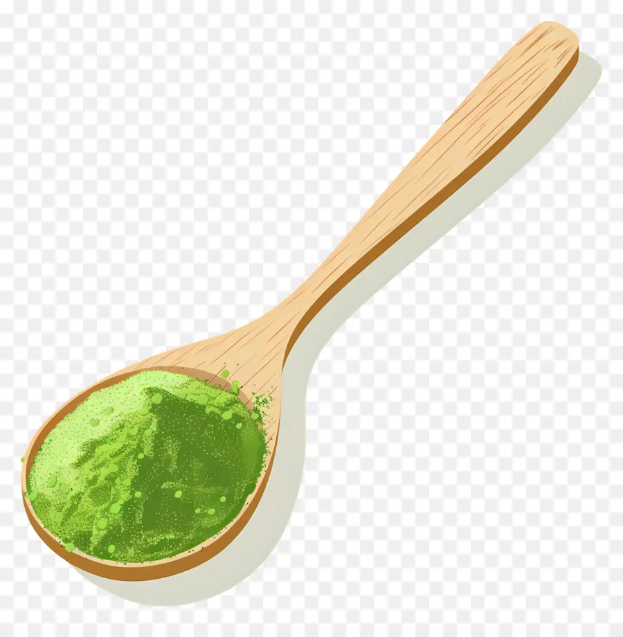 Matcha Em Pó，Pó Verde PNG