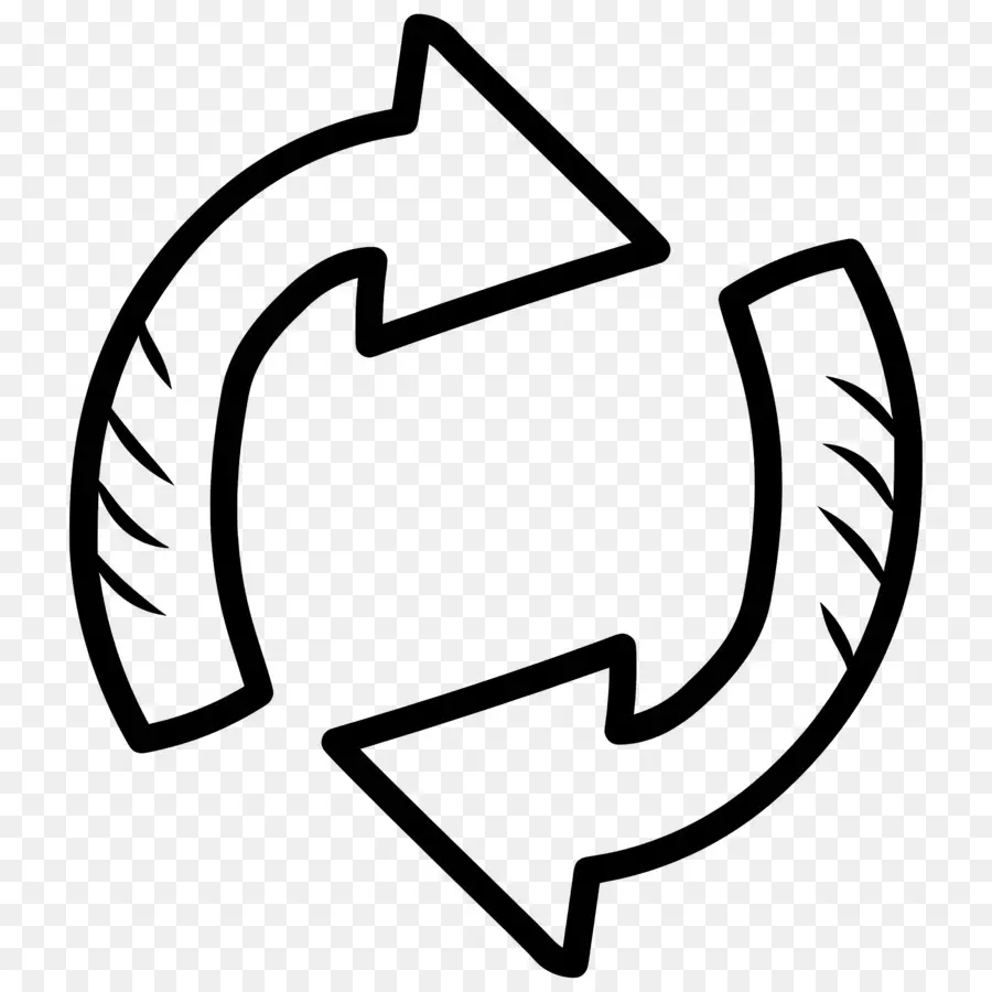 Seta Circular，Reciclagem De Flechas PNG