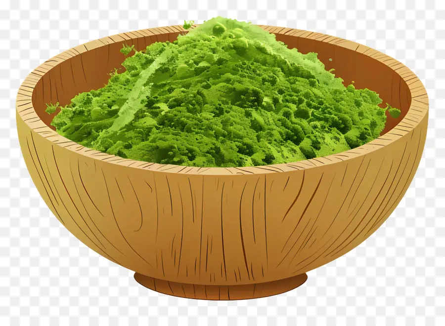 Matcha Em Pó，Pó Verde PNG