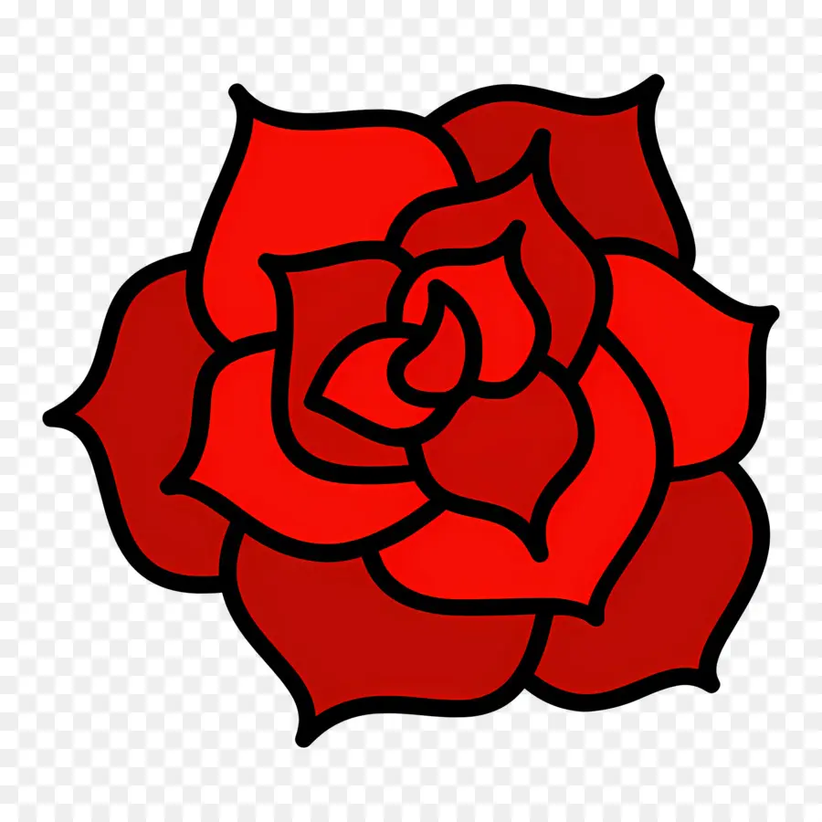 Flor Vermelha，Rosa Vermelha PNG