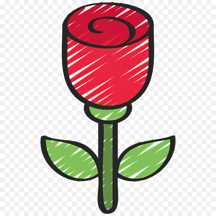 Flor Rosa，Rosa Vermelha PNG