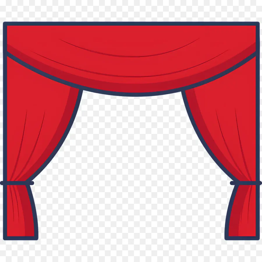 Cortinas De Teatro，Cortinas Vermelhas PNG