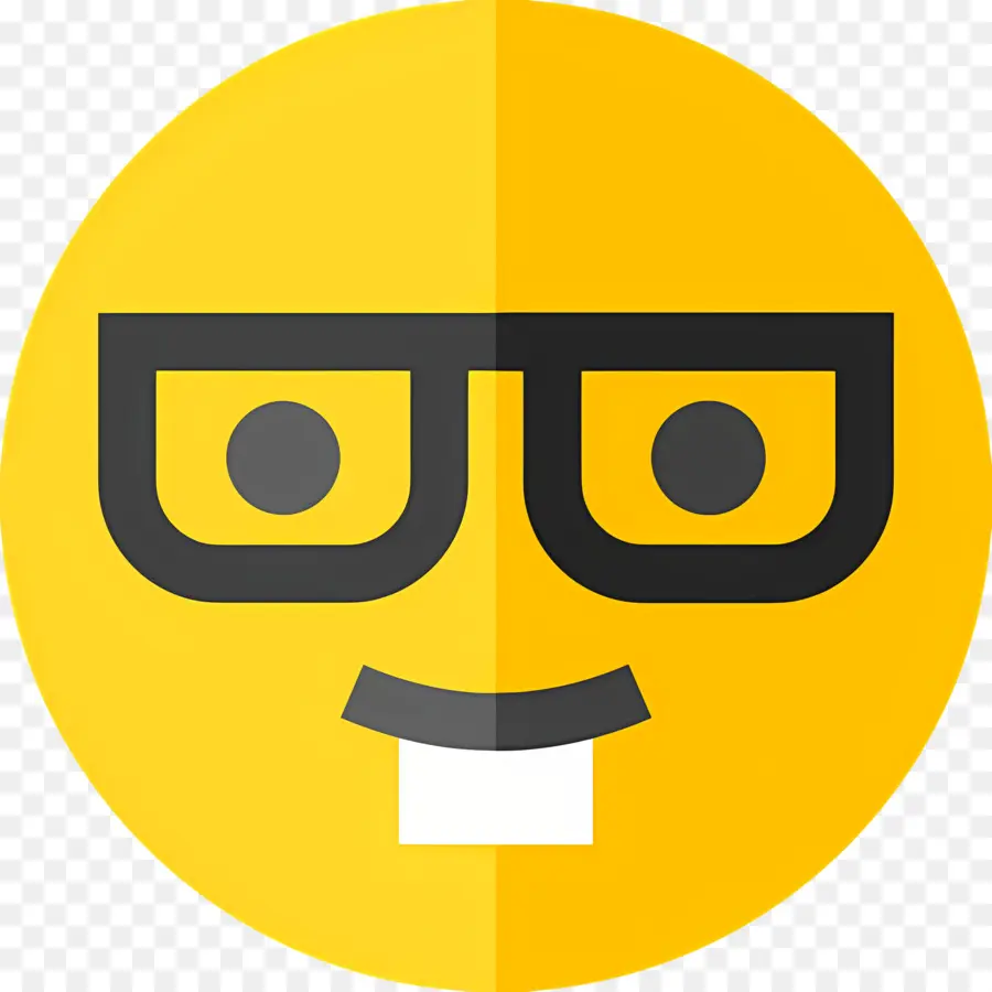 Emoji Nerd，Emoji De Nerd PNG