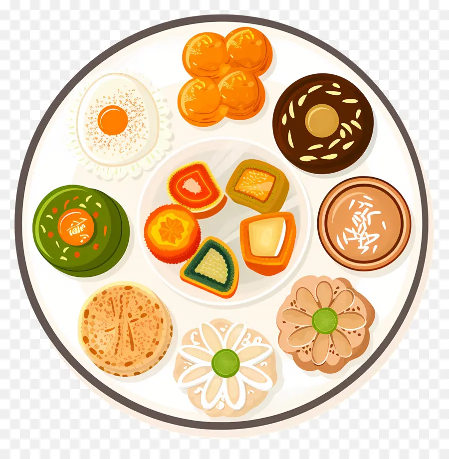 Doces Indianos，Doces Sortidos PNG