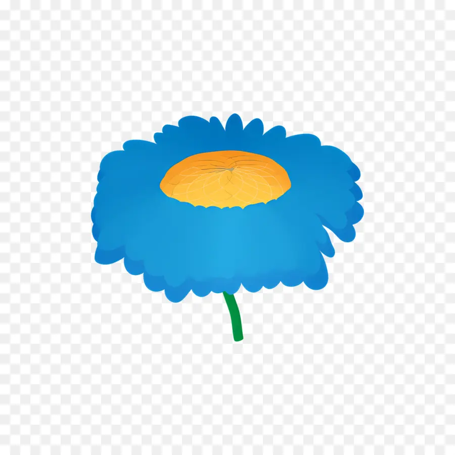 Flor Azul，Plantar PNG