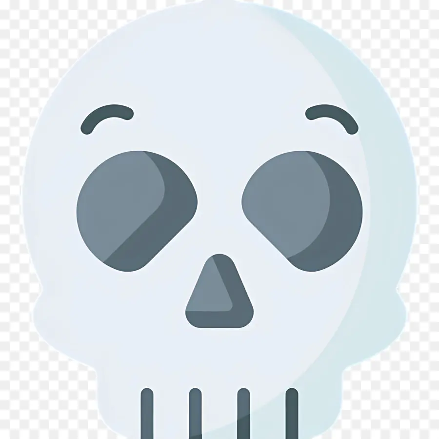 Emoji De Caveira，Crânio PNG