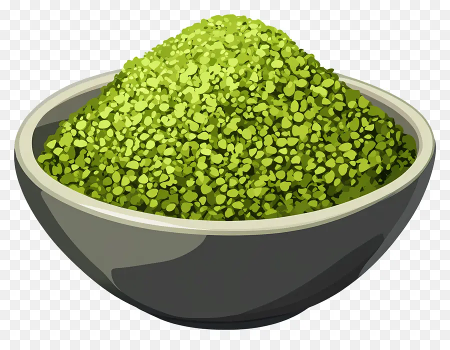 Matcha Em Pó，Pó Verde PNG