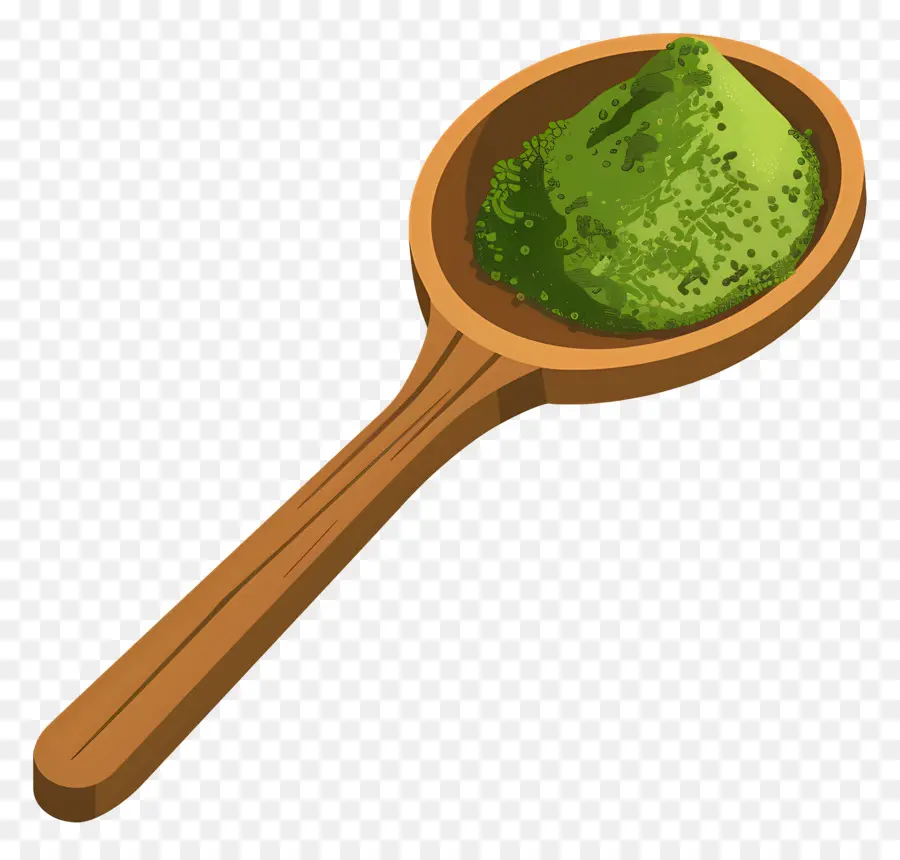 Matcha Em Pó，Pó Verde PNG