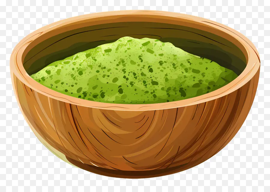 Matcha Em Pó，Pó Verde PNG