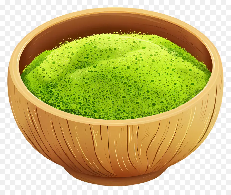 Matcha Em Pó，Pó Verde PNG