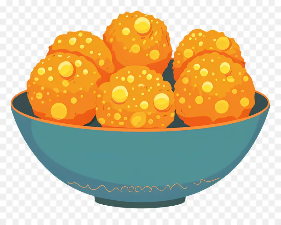 Doces Indianos，Bolas Laranja PNG