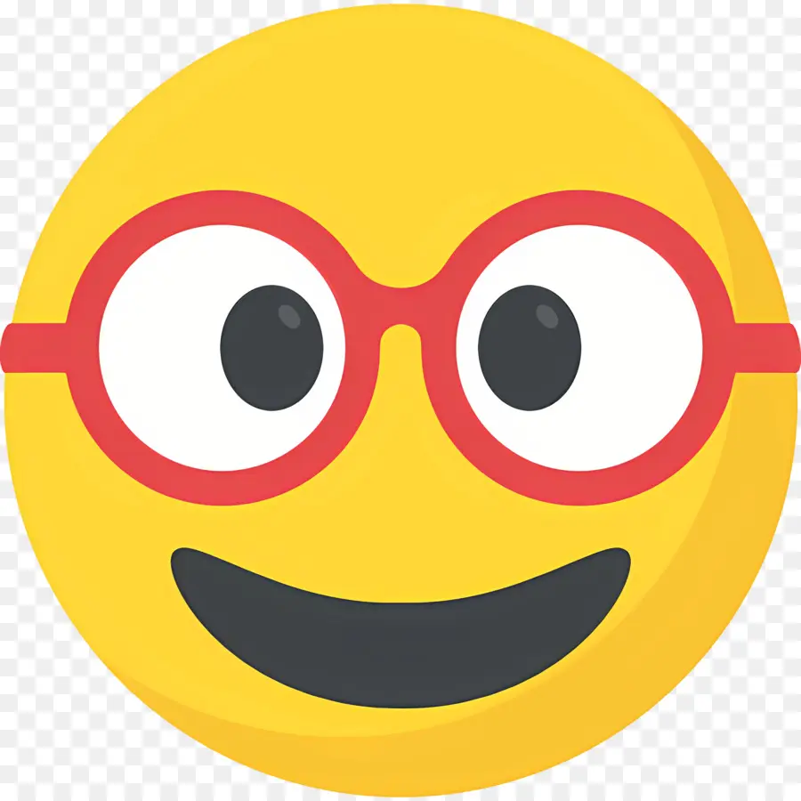 Emoji Nerd，Emoji De Nerd PNG