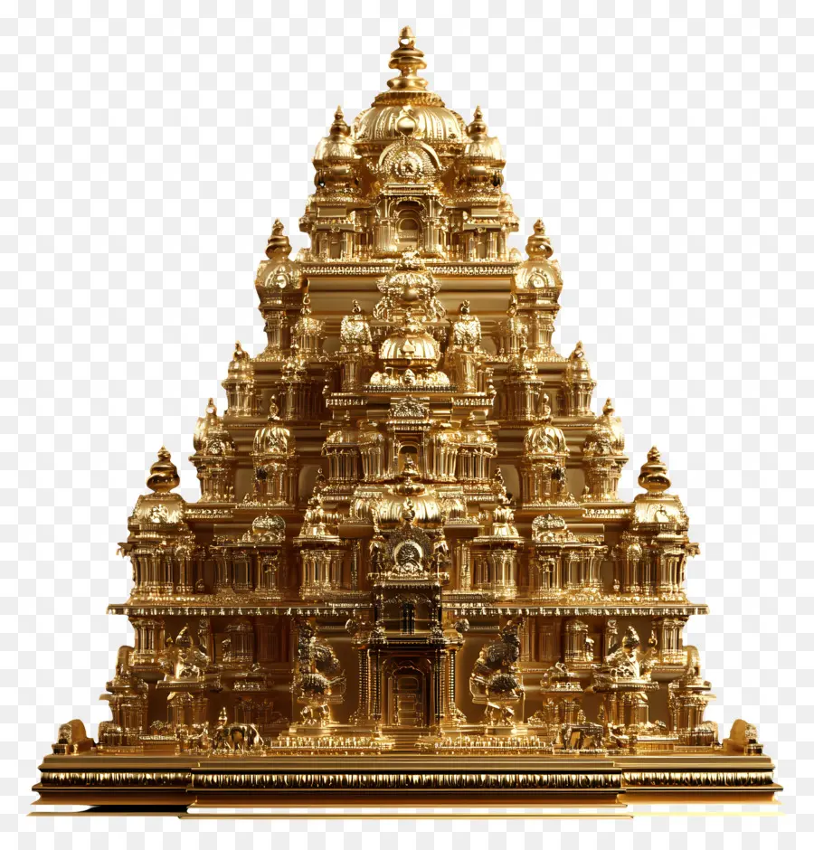 Ouro Do Templo Hindu，Templo Dourado PNG