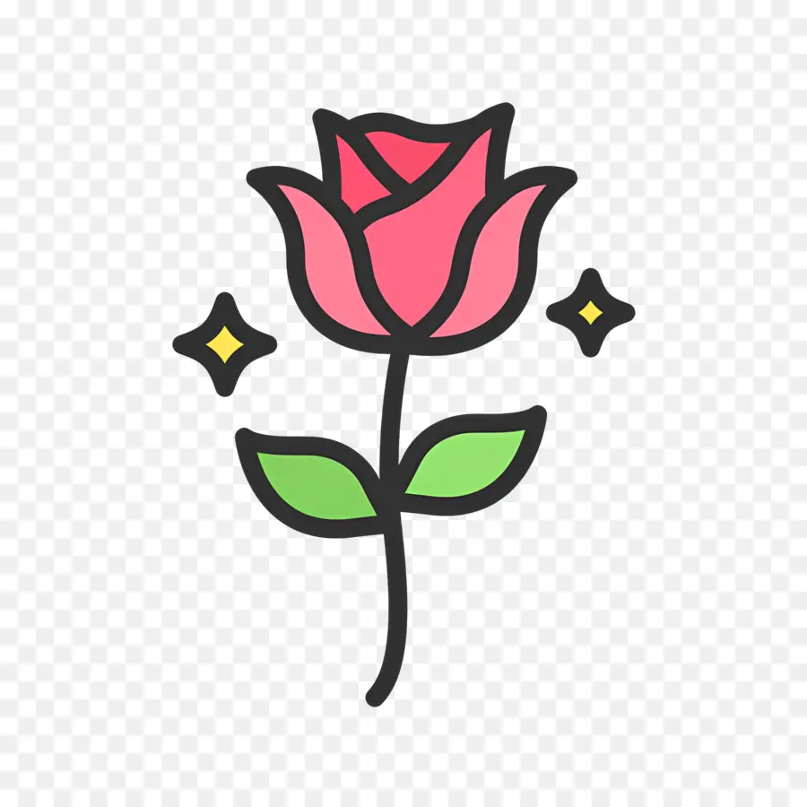 Flor Rosa，Rosa Rosa PNG