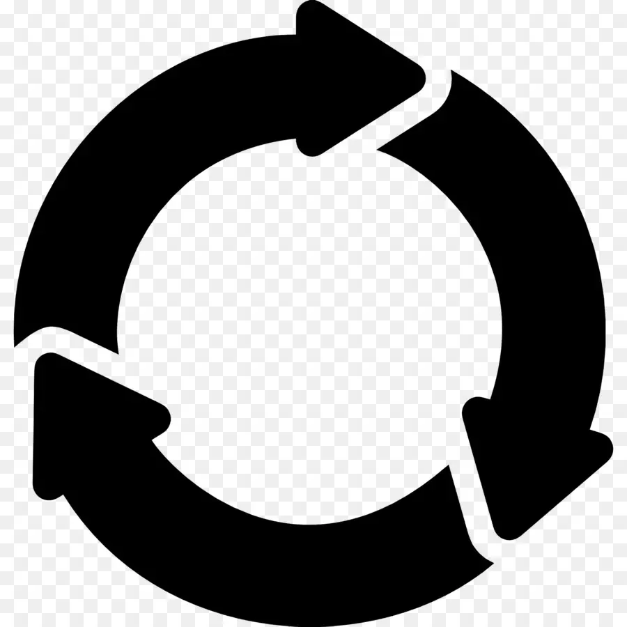 Seta Circular，Reciclagem De Flechas PNG