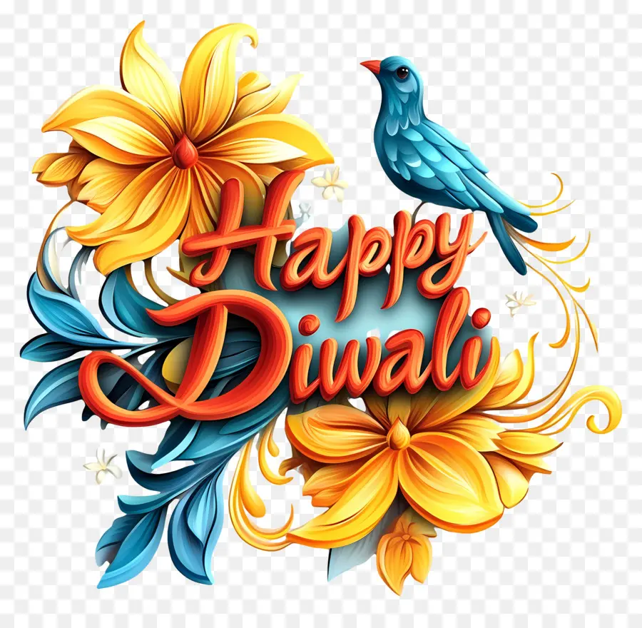 Feliz Diwali，Feliz Texto De Diwali PNG