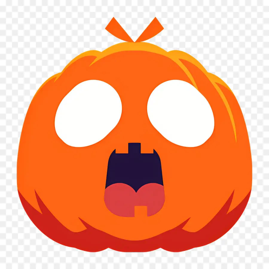 Linda Abóbora De Halloween，Abóbora Laranja PNG