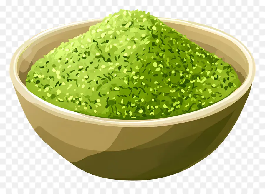 Matcha Em Pó，Pó Verde PNG