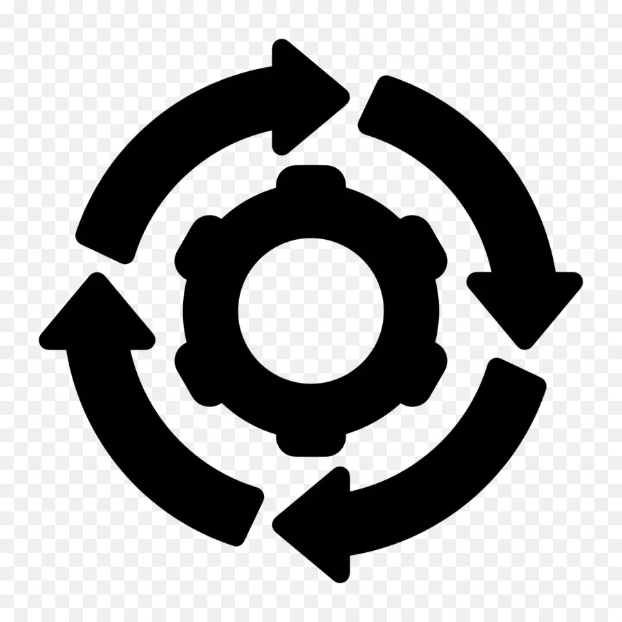 Seta Circular，Setas De Ciclo PNG