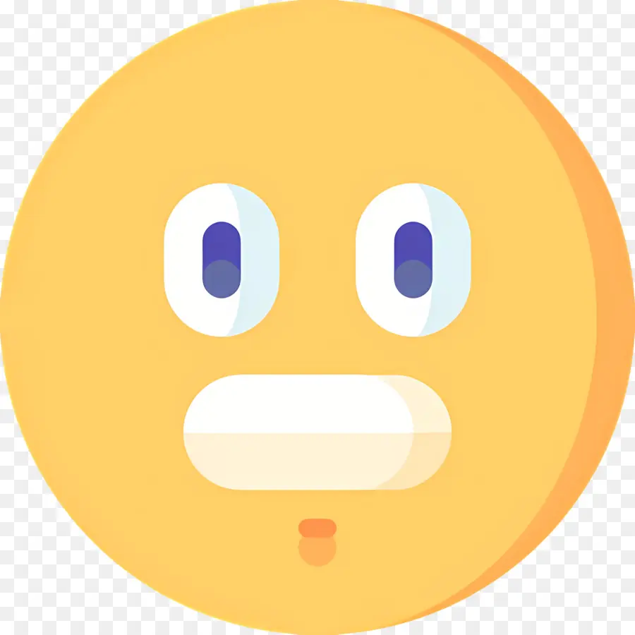 Emoji De Rosto Fazendo Careta，Emoji Surpreso PNG