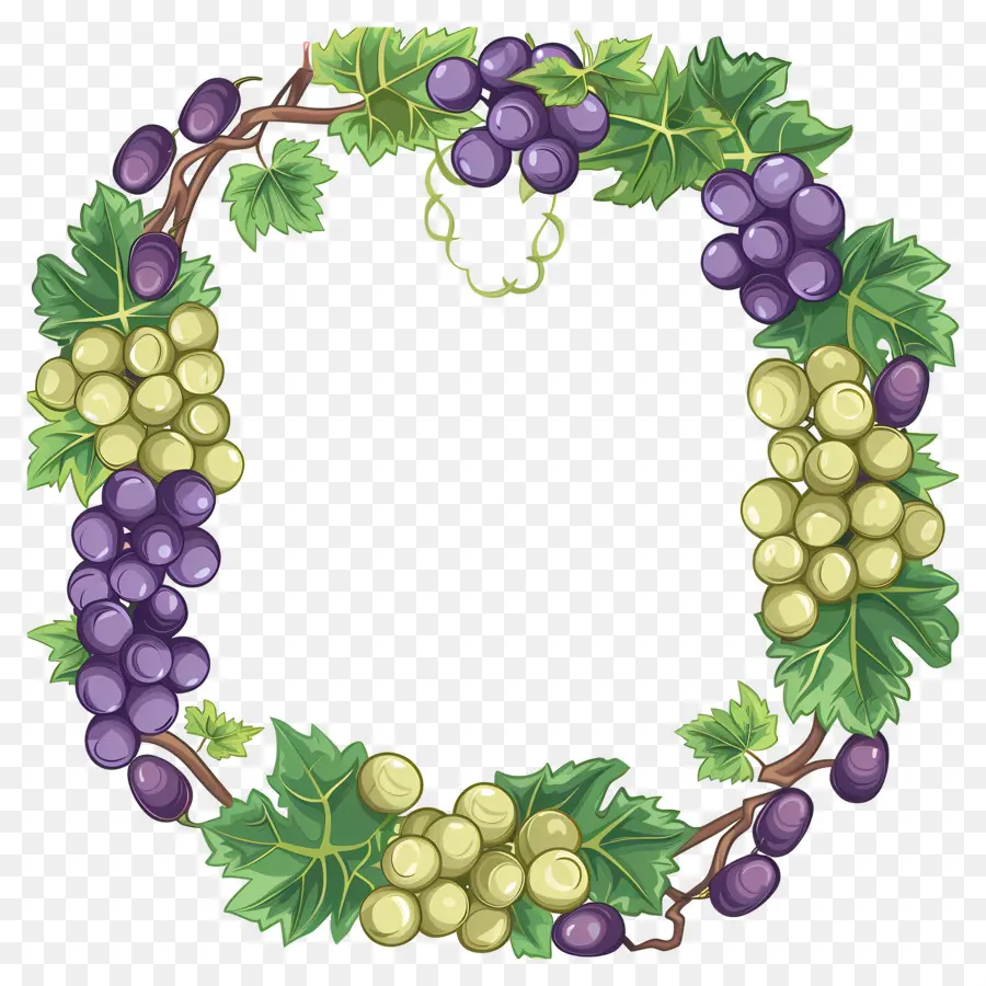 Coroa De Uva，Uvas PNG